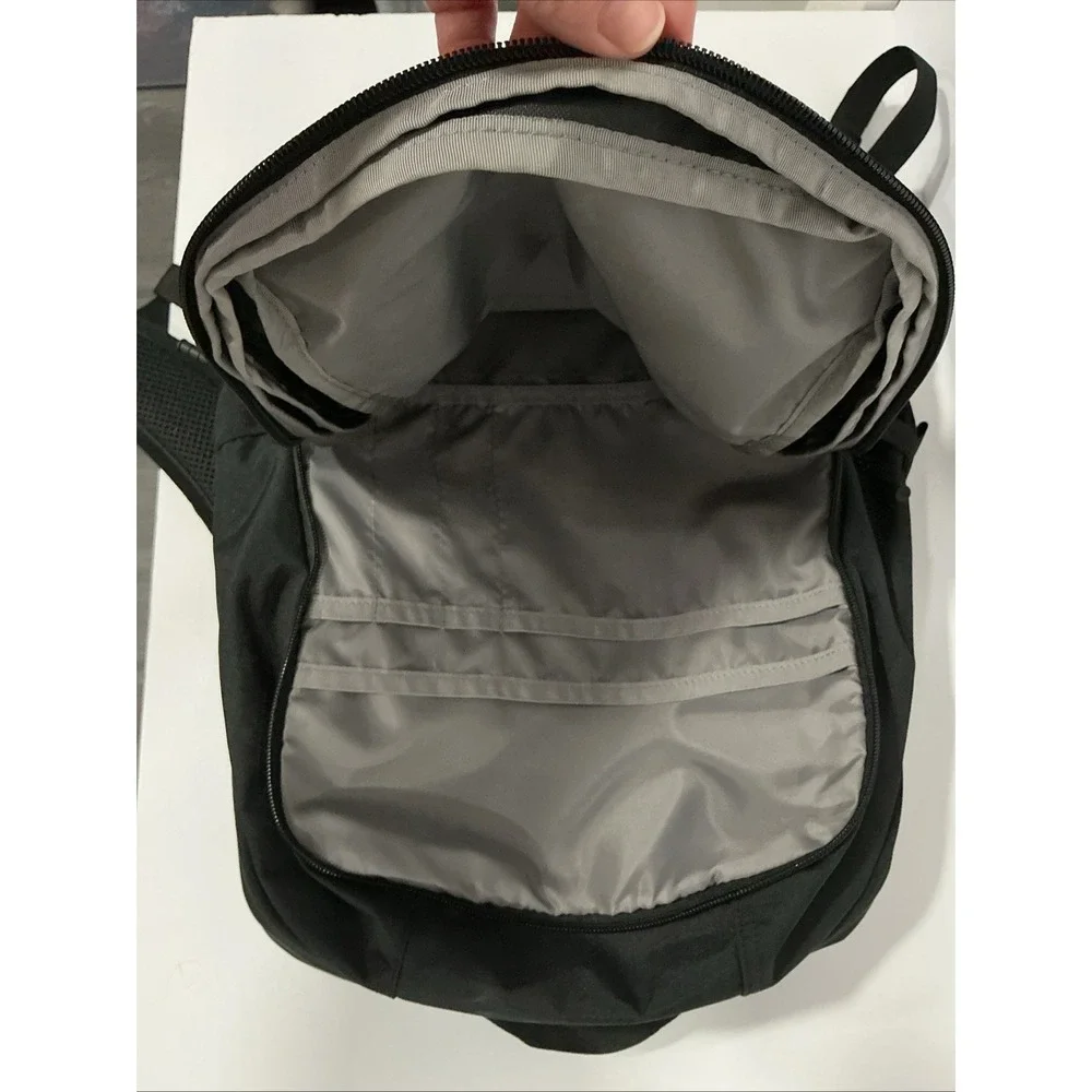 Timbuk2 Parkside Eco Laptop Backpack,  Black Travel, Spectrum Logo, 384-3